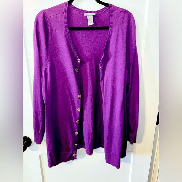 Purple Women's Sweater - Picture 1 of 4